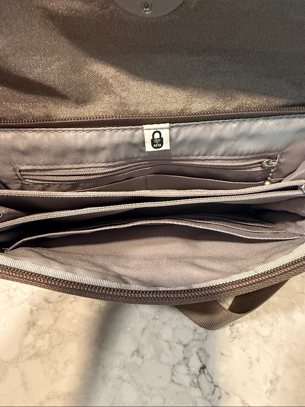 Baggalini Calais Crossbody Messenger Bag by - Picture 8 of 10